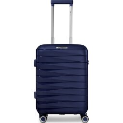 Franky London 4 Rollen Kabinentrolley S 55 cm mit Dehnfalte  Variante 3