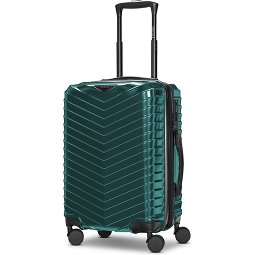 Redolz Essentials 18 4 Rollen Kabinentrolley 55 cm mit Dehnfalte  Variante 3