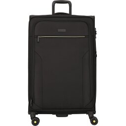 d&n Travel Line 9704 4 Rollen Trolley L 78 cm mit Dehnfalte  Variante 1