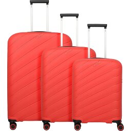 Travelite Burano 4 Rollen Kofferset 3-teilig mit Dehnfalte  Variante 3