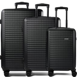 Nowi Grand Canaria 4-Rollen Kofferset 3tlg. mit Doppelrollen  Variante 2