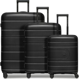 Redolz Essentials 11 4 Rollen Kofferset 3-teilig mit Dehnfalte  Variante 2