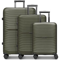 Stratic Shine 4 Rollen Kofferset 3-teilig mit Dehnfalte  Variante 2