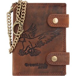 Greenland Nature Montenegro Geldbörse RFID Schutz Leder 2 cm  Variante 1