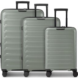 d&n Toronto 4 Rollen Kofferset 3-teilig mit Dehnfalte  Variante 2