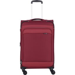 d&n Travel Line 9504 4 Rollen Trolley M 67 cm mit Dehnfalte  Variante 2