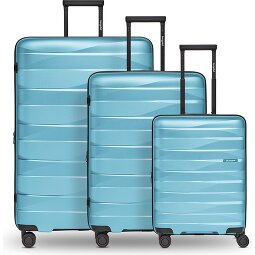 Bergpfeil Travel 4-Rollen Kofferset 3-tlg. mit Dehnfalte  Variante 4