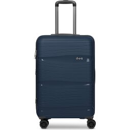 d&n Travel Line 4300-Plus 4 Rollen Trolley M 65 cm mit Dehnfalte  Variante 2