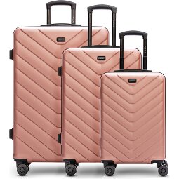 Redolz Essentials 07 3-SET 4 Rollen Kofferset 3-teilig  Variante 3