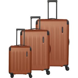 Travelite Dynamiic 4 Rollen Kofferset 3-teilig mit Dehnfalte  Variante 3