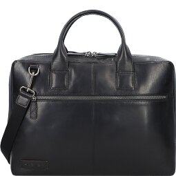 Plevier Rock Flint Aktentasche RFID Schutz Leder 41 cm Laptopfach  Variante 2