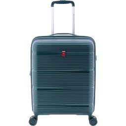 Gladiator 0800 4 Rollen Kabinentrolley 55 cm mit Dehnfalte  Variante 4