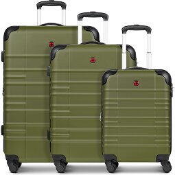 Wenger Amplar Evo 4 Rollen Kofferset 3-teilig mit Dehnfalte  Variante 3