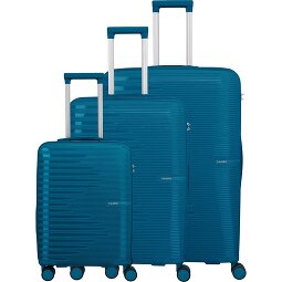 Travelite Pacific 4 Rollen Kofferset 3-teilig  Variante 5