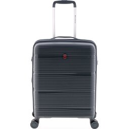 Gladiator 0800 4 Rollen Kabinentrolley 55 cm mit Dehnfalte  Variante 3