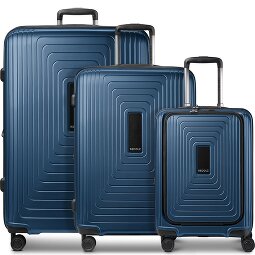 Redolz Essentials 14 4 Rollen Kofferset 3-teilig mit Dehnfalte  Variante 4