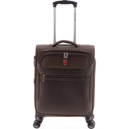 Gladiator 2000 4 Rollen Kabinentrolley 55 cm mit Dehnfalte  Variante 3
