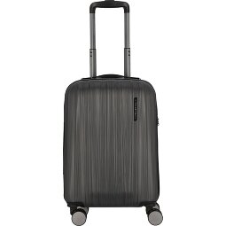 Polestream Moonrock 4 Rollen Kabinentrolley S 55 cm mit Dehnfalte  Variante 1