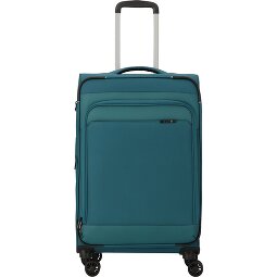 d&n Travel Line 9504 4 Rollen Trolley M 67 cm mit Dehnfalte  Variante 4