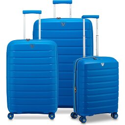 Roncato B-Flying Move 4 Rollen Kofferset 3-teilig mit Dehnfalte  Variante 4
