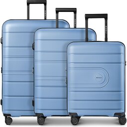 Redolz Essentials 11 4 Rollen Kofferset 3-teilig mit Dehnfalte  Variante 4