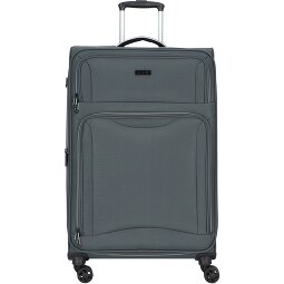 d&n Travel Line 9204 4 Rollen Trolley L 76 cm mit Dehnfalte  Variante 1