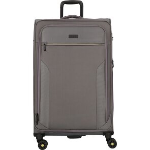 d&n Travel Line 9704 4 Rollen Trolley L 78 cm mit Dehnfalte