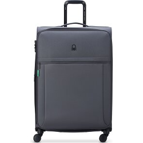 Delsey Paris x United Colors of Benetton BE 4-Rollen Trolley L 76 cm mit Dehnfalte