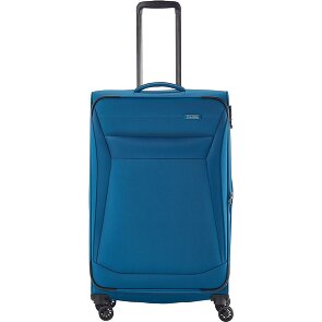 Travelite Chios 4 Rollen Trolley L 78 cm mit Dehnfalte