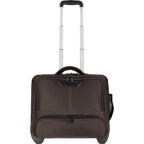 Dermata 2 Rollen Businesstrolley 41 cm Laptopfach