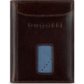 bugatti Secure Slim Geldbörse RFID Schutz Leder 8 cm