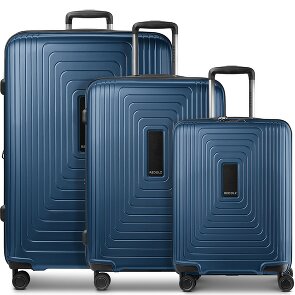 Redolz Essentials 14 4 Rollen Kofferset 3-teilig mit Dehnfalte