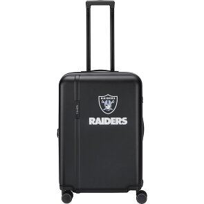 Travelite travelite x NFL 4 Rollen Trolley M 67 cm mit Dehnfalte
