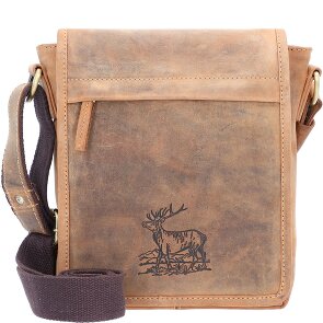 Greenburry Vintage Umhängetasche Leder 20 cm