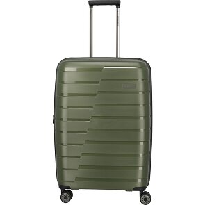 Travelite Air Base 4 Rollen Trolley 67 cm mit Dehnfalte