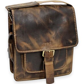 Mika Handtasche Umhängetasche Leder 26 cm