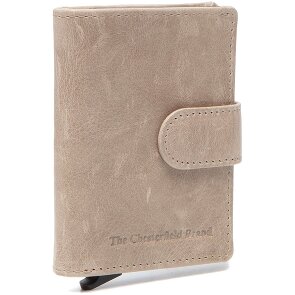 The Chesterfield Brand Prague Kreditkartenetui RFID Schutz Leder 7 cm