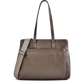 Harbour 2nd Just Pure Schultertasche Leder 38 cm Laptopfach