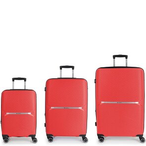 Gabol Kume 4 Rollen Kofferset 3-teilig mit Dehnfalte