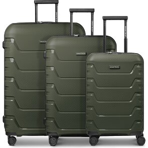 Smartbox Edition 01 4 Rollen Kofferset 3-teilig mit Dehnfalte