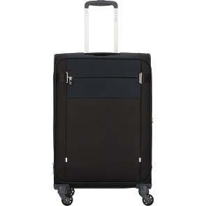 Samsonite Citybeat 4 Rollen Trolley 66 cm mit Dehnfalte