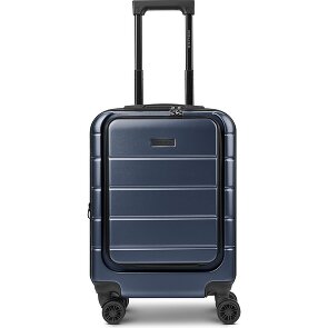 Police Dublin 4 Rollen Kabinentrolley S 54 cm Laptopfach mit Dehnfalte