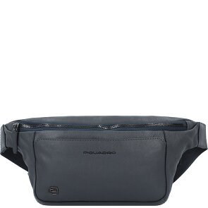 Piquadro Black Square Gürteltasche Leder 31 cm