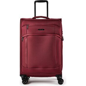 d&n Travel Line 9804 4 Rollen Trolley M 68 cm mit Dehnfalte