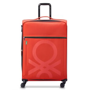 Delsey Paris x United Colors of Benetton Color Block 4-Rollen Trolley 77cm mit Dehnfalte