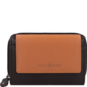 Greenburry Nappa Geldbörse RFID Schutz Leder 14 cm