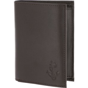 oxmox Leather Geldbörse RFID Schutz Leder 10 cm