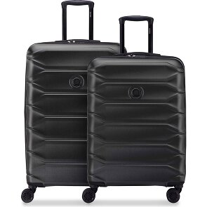 Delsey Paris Meteor 4-Rollen Kofferset M+L mit Dehnfalte