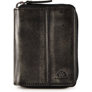 Greenburry Destressed Geldbörse RFID Schutz Leder 10.5 cm