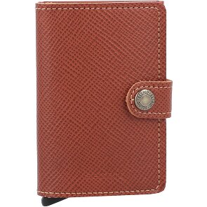 Secrid Miniwallet Saffiano Kreditkartenetui RFID Leder 6,5 cm